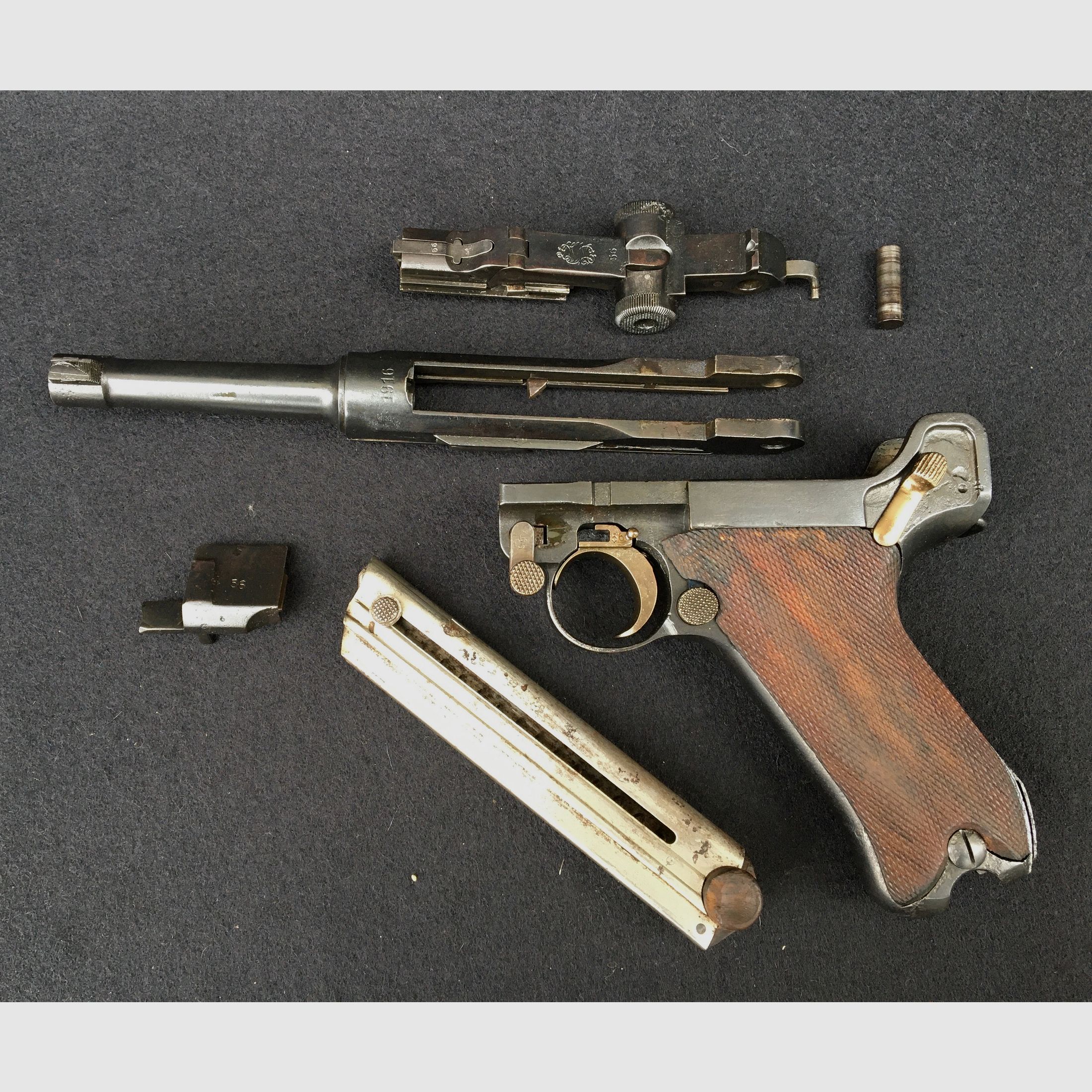 Pistole 08 DWM 1916, Bild 4 von 8