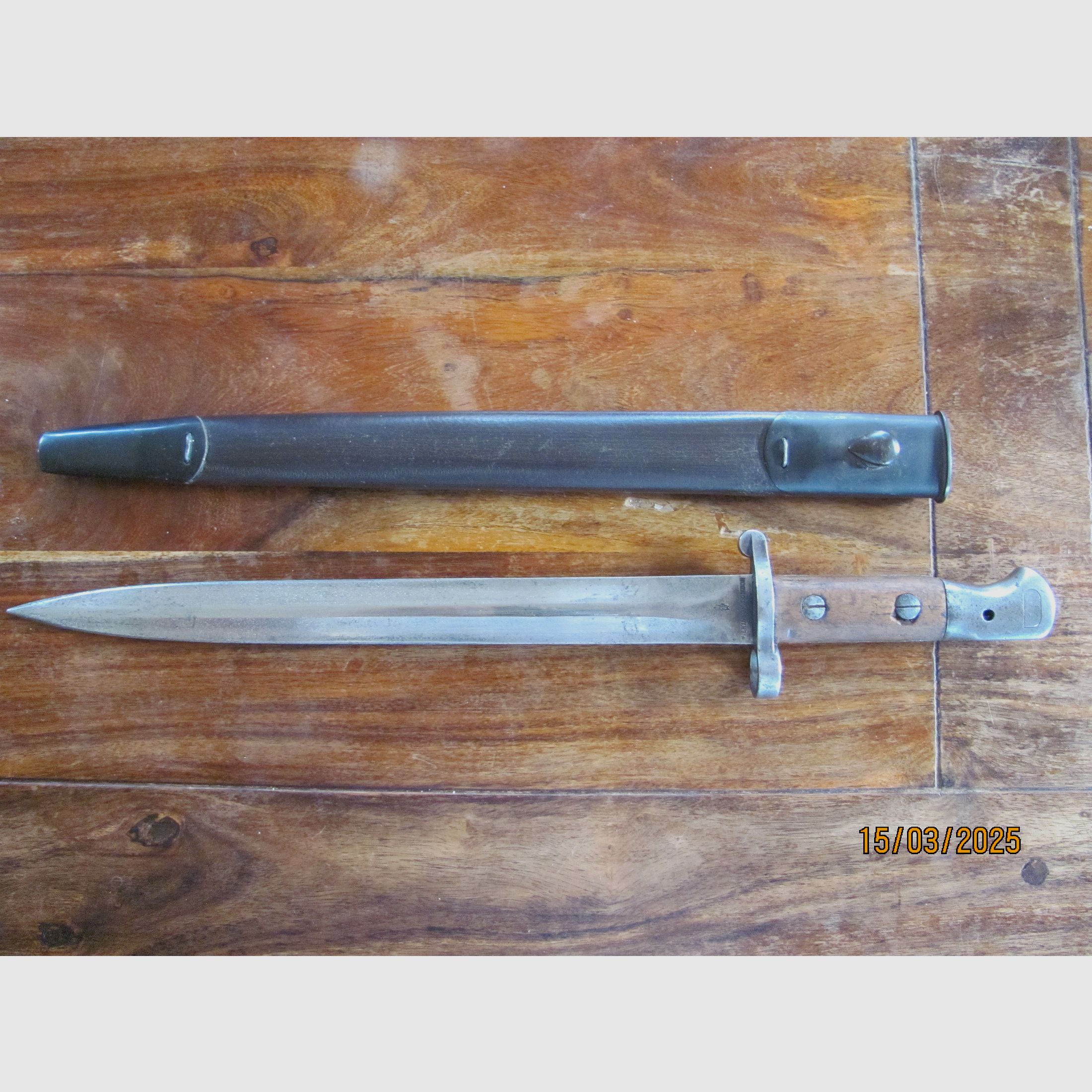 Genuine Wilkinson made Enfield 1903 pattern Royal Afghan Army bayonet
