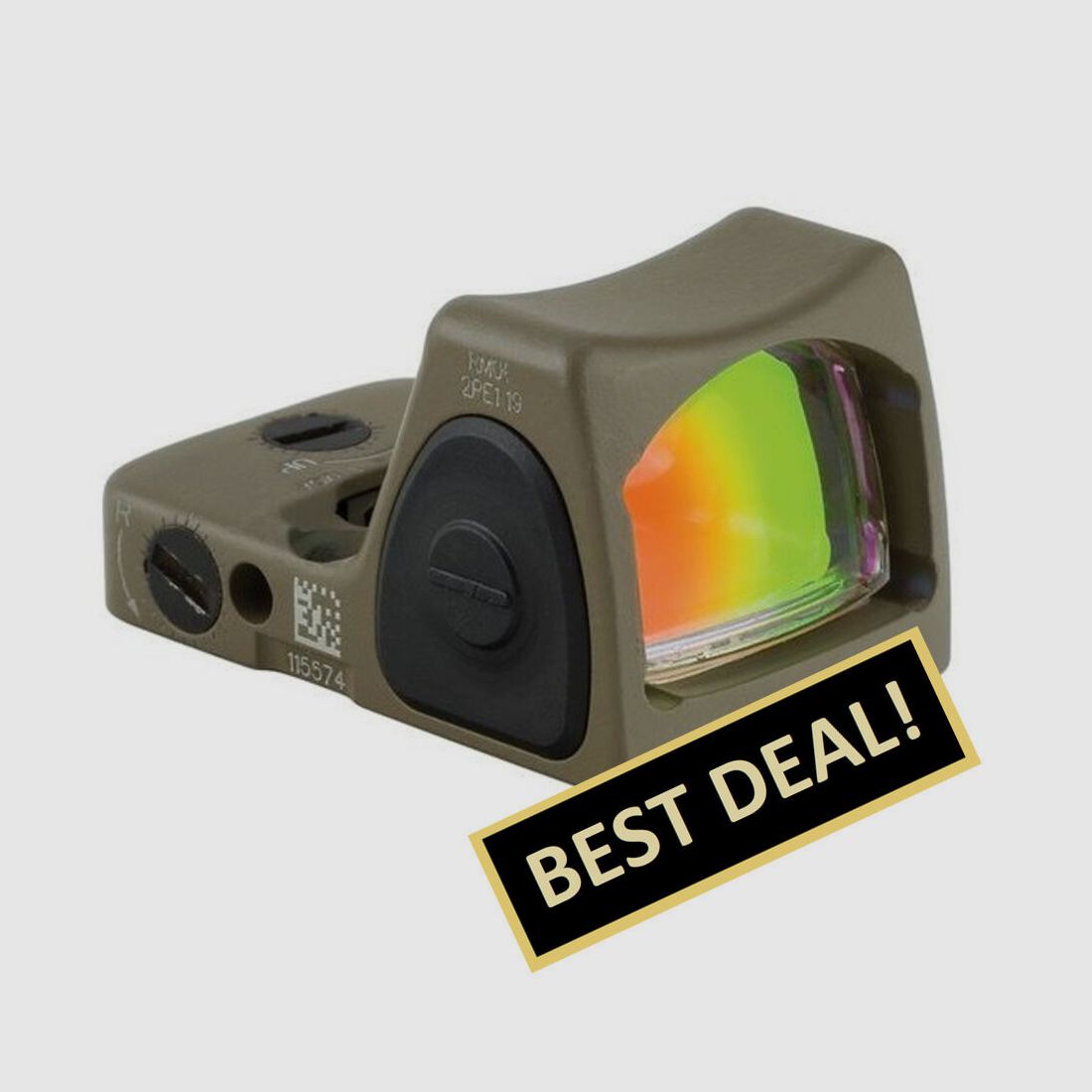 Trijicon RMR 6.5MOA rot ADJ T2 FDE