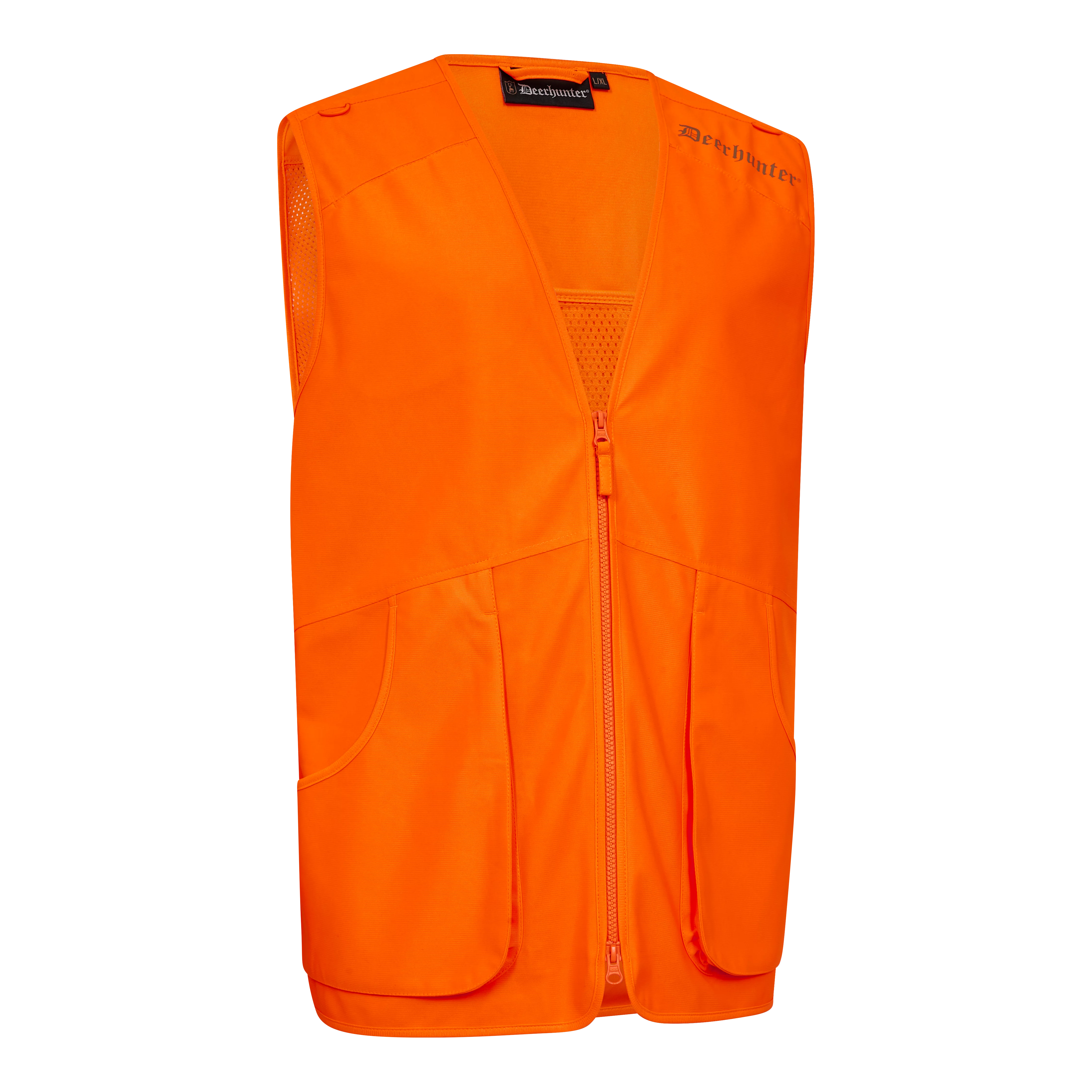 Hunting Mesh Safety Weste - Safety Orange