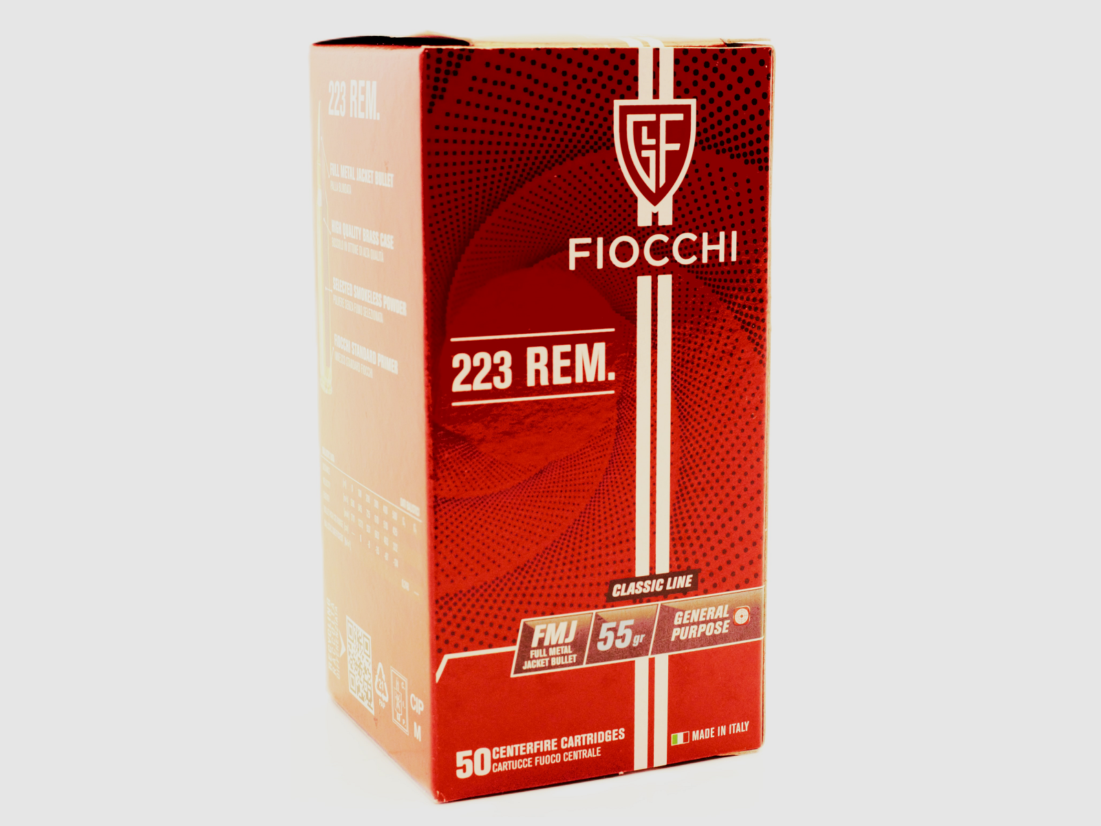 FIOCCHI 223REM 55GR FMJ
