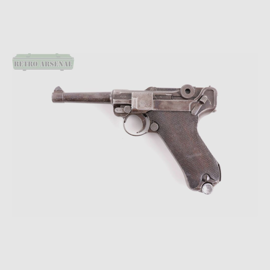 Mauser S/42 Pistool 08 K 1e versie