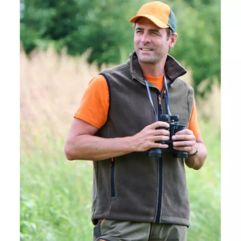 Gilet en polaire de chasse Wellerbach, image 2 sur 2