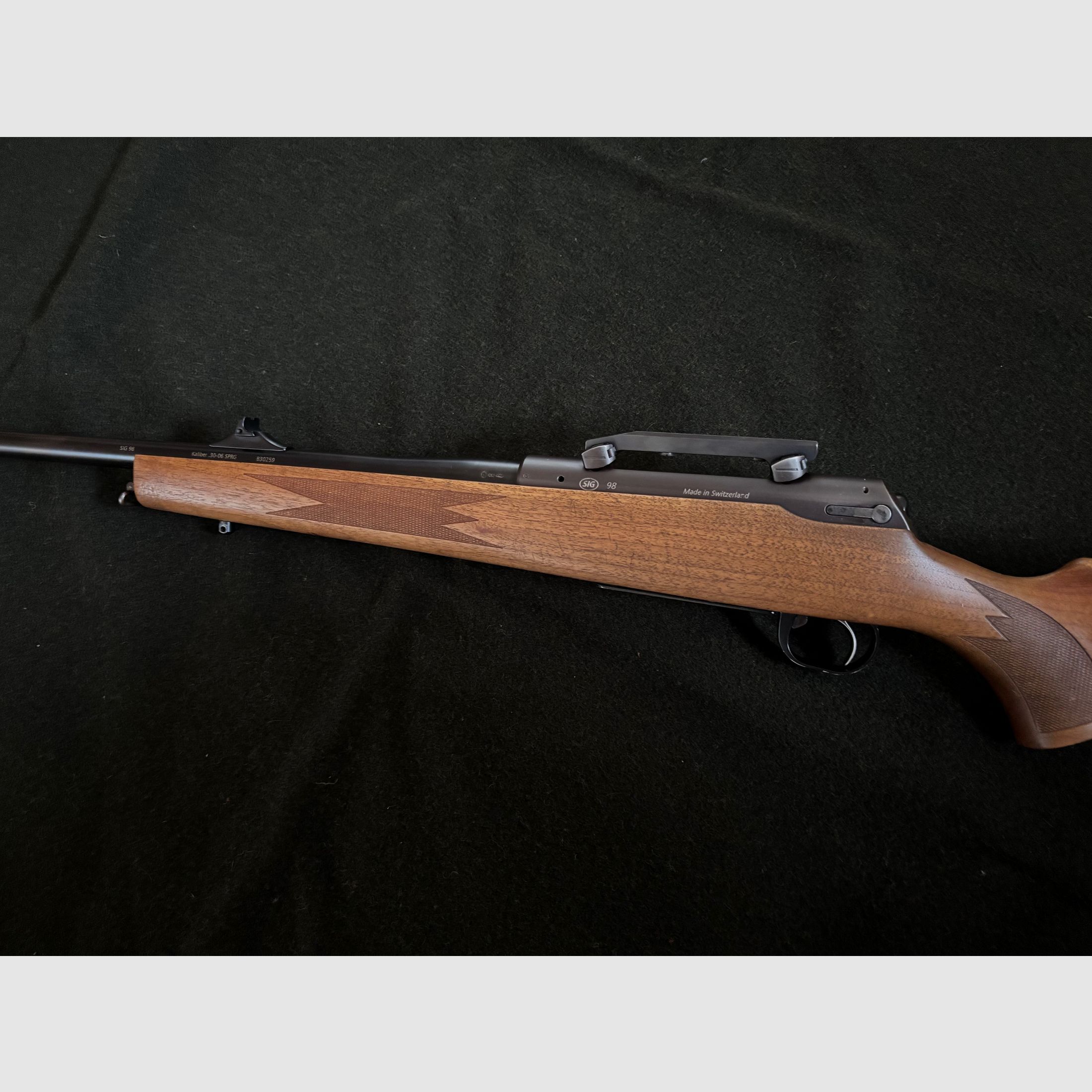 SIG 98 / Kal. .30-06 / rzadko / W tym Blaser Sattelmontage