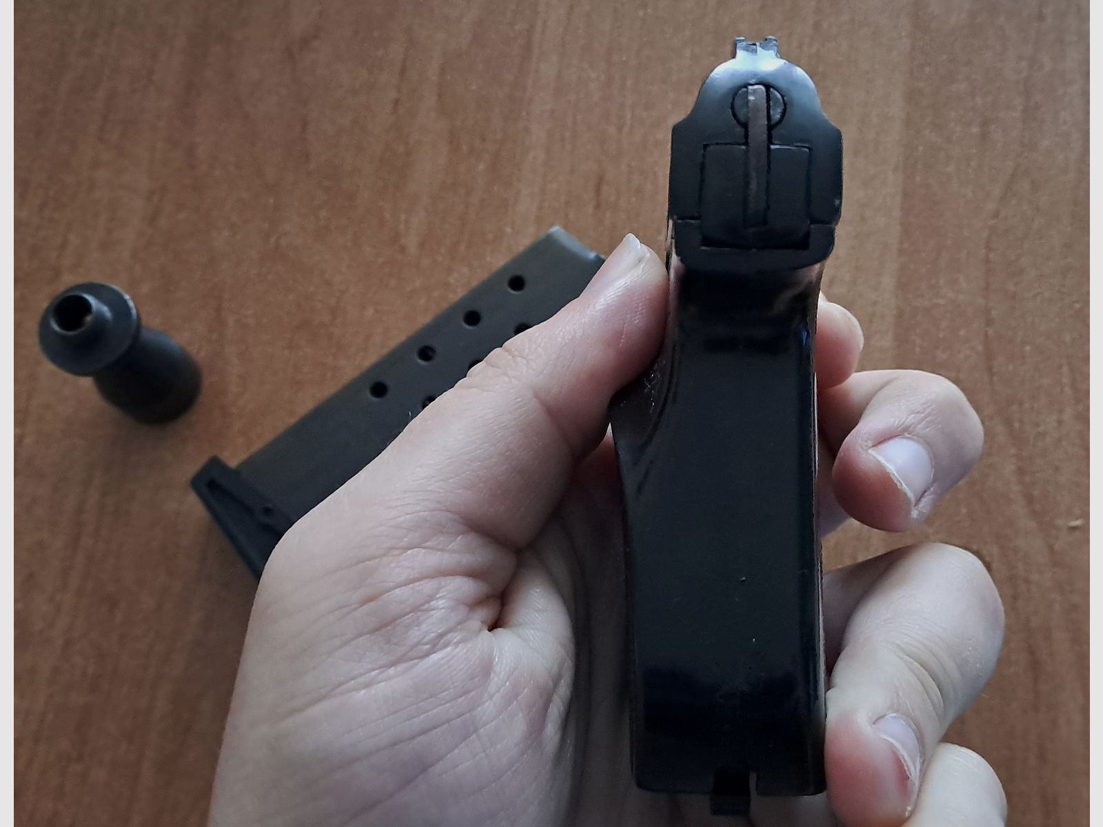 Seltene ME 8 Combat in 8 mm Knall im PTB 176/2