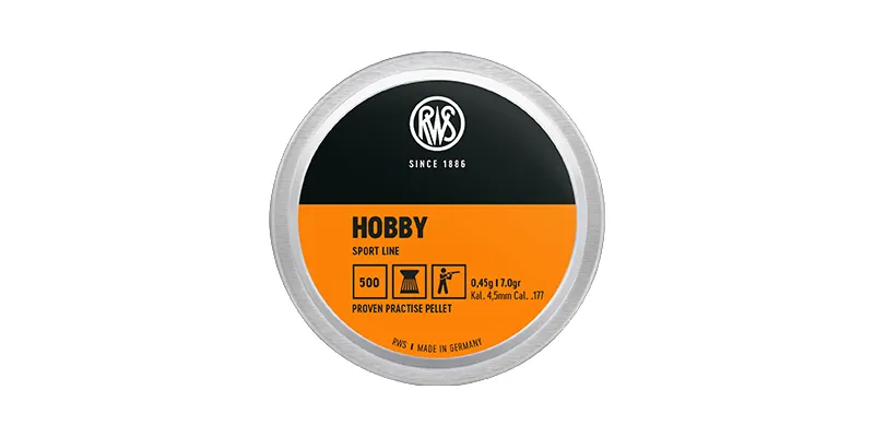 RWS Diabolo Hobby 5.5 mm 12gr/0.8g, 500 Stk.