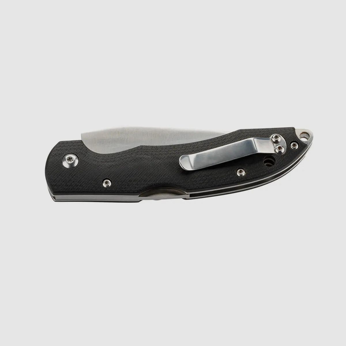 Couteau de poche PUMA TEC (G10 noir, look moyen)