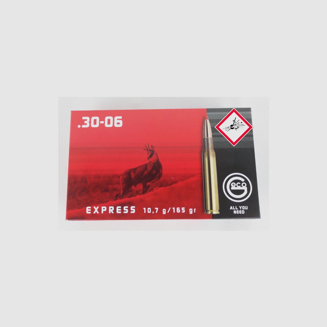 Geco Express cartuccia da caccia cal. .30-06 TM 165gr