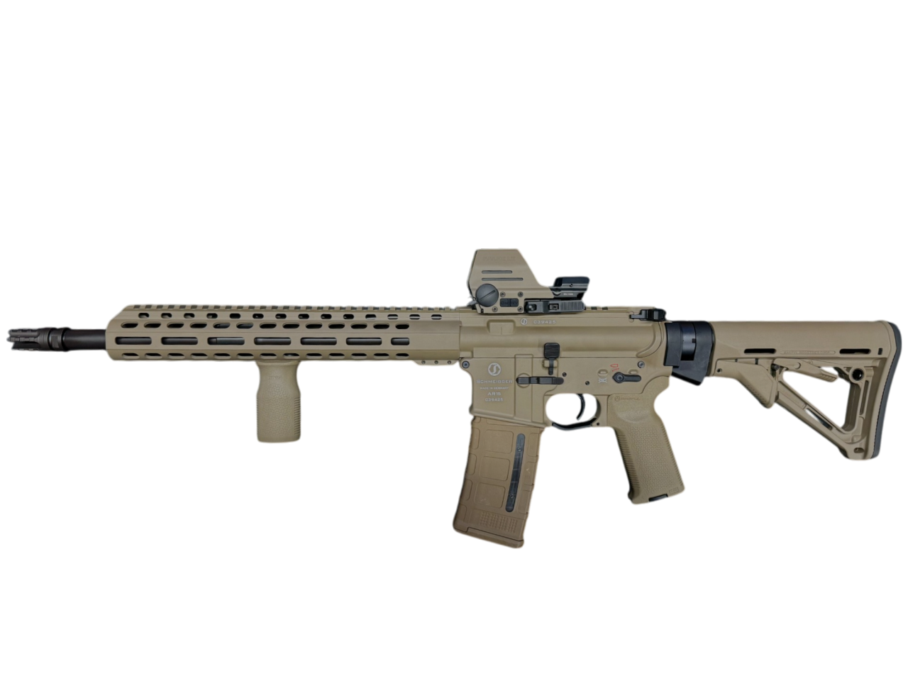Schmeisser – Halbautomat / AR15 / M4FL / FDE / Special Edition inkl. Falke / .223 Rem, Bild 2 von 2