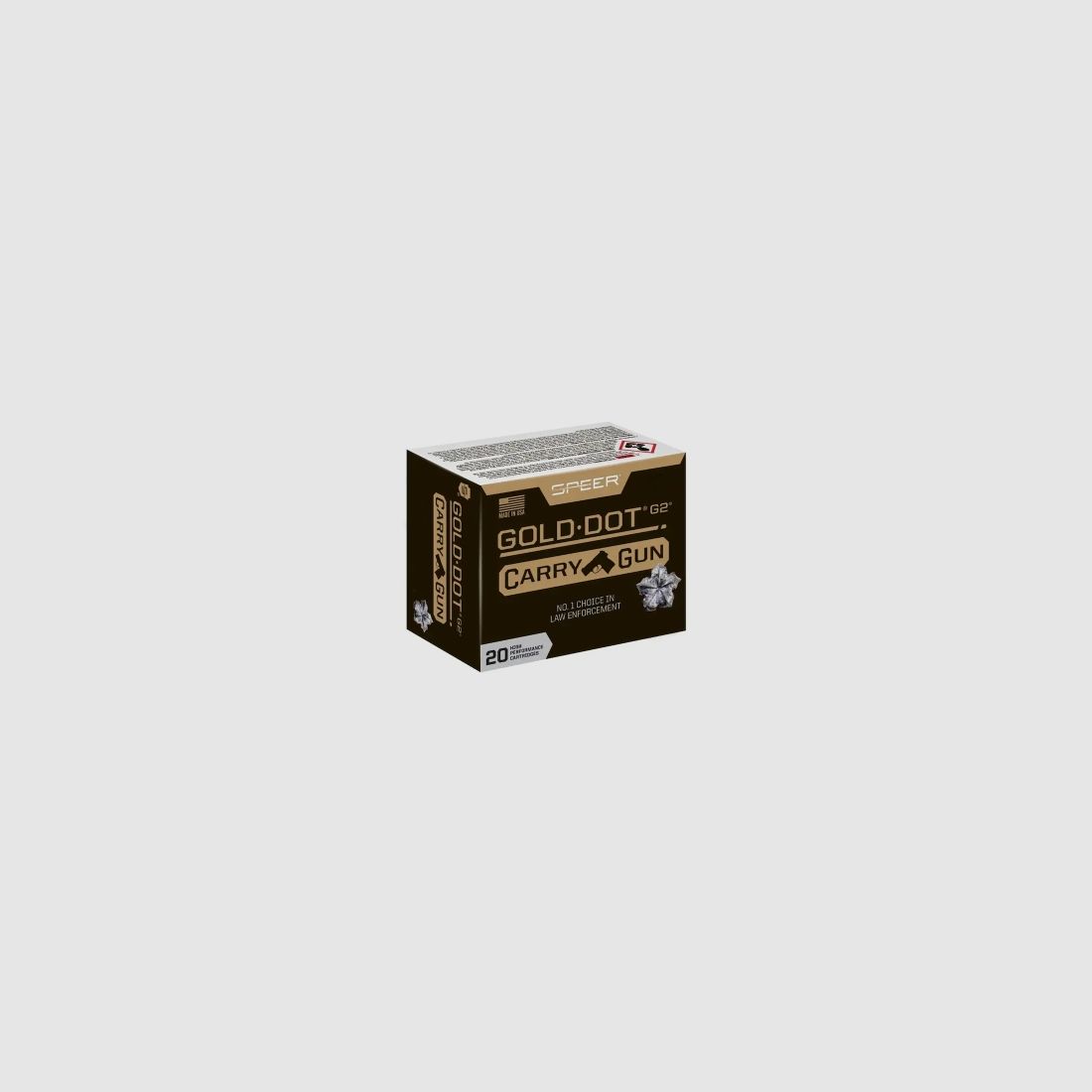 Speer Gold Dot Carry Gun .40 S&W 165GR GDHP 20 Patronen
