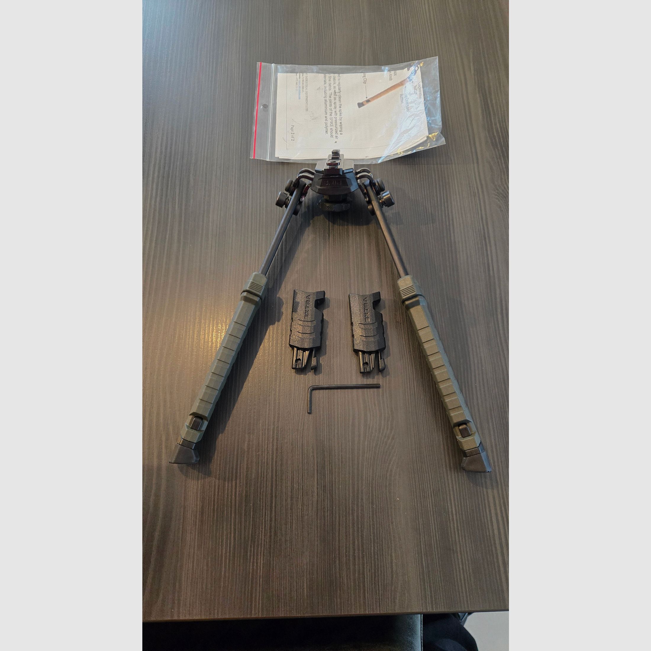 FAB Spike Precision Bipod - Zweibein Olive