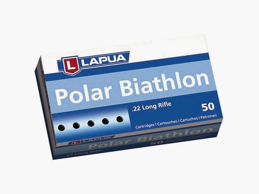 Lapua Polar Biathlon .22 LR 40GR LRN 50 Patronen