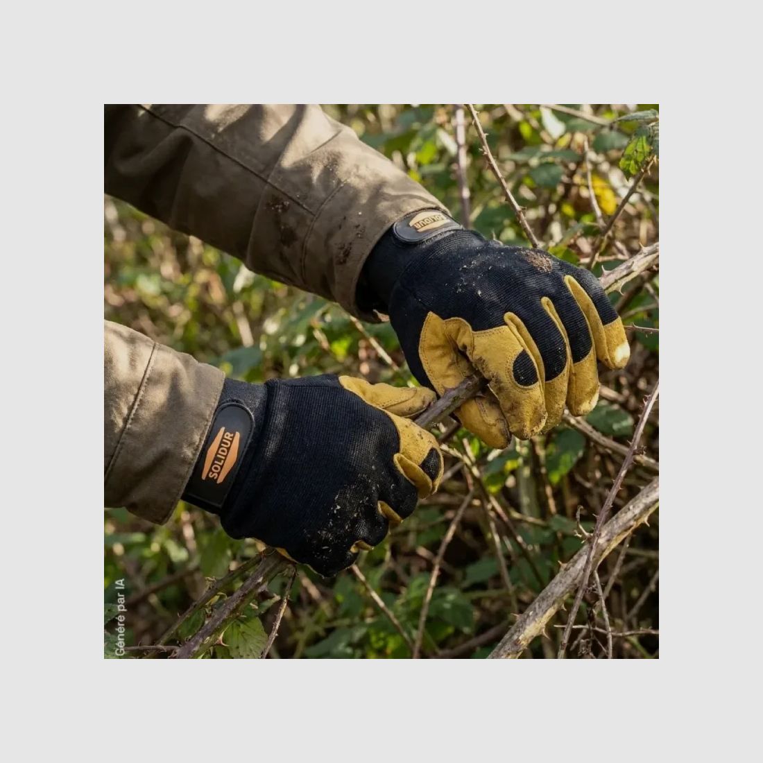 Solidur Précision Work Gloves with Reinforced Palm, image 6 of 10
