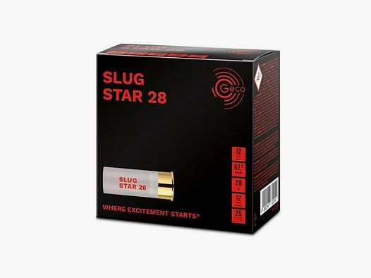 Geco Slug Star 28g/432grs à25