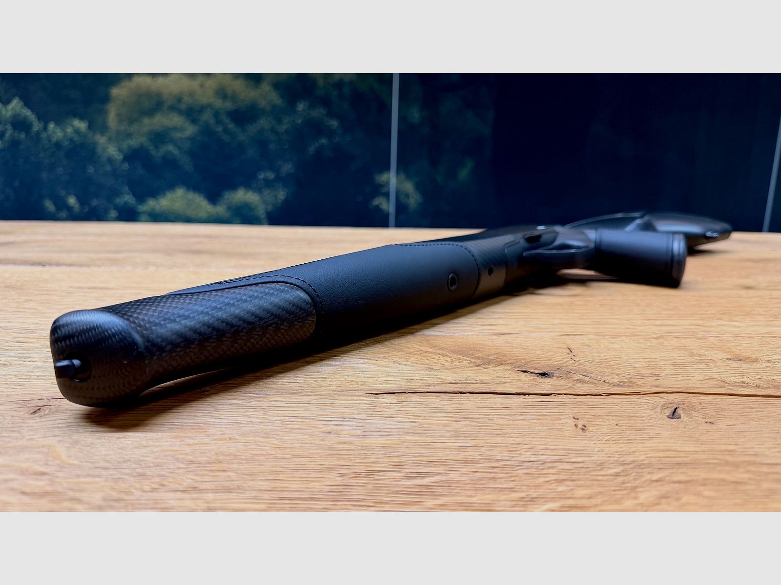 Blaser R8 Ultimate Carbon leather case / Standard version 17mm / Logo silver / Easy Custom leather