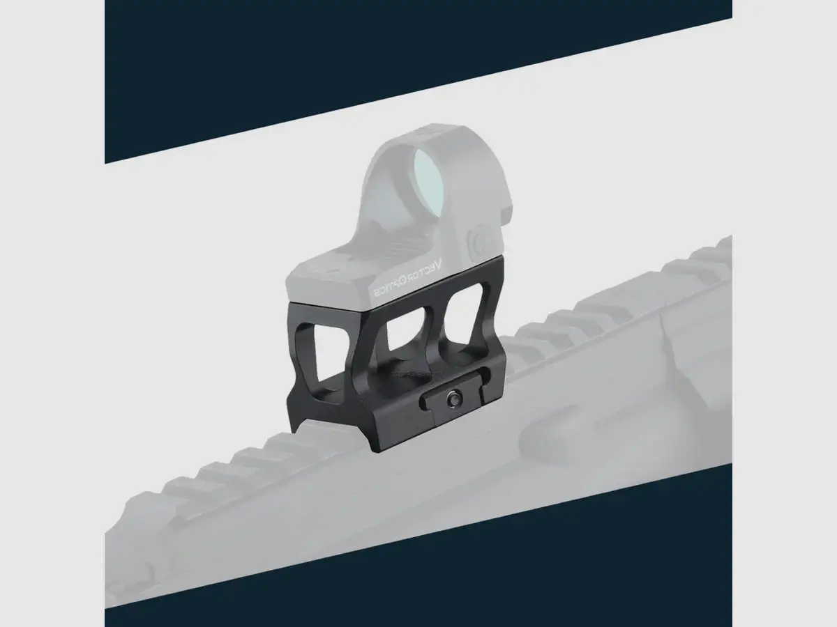Vector Optics SCRA-71 Montaggio con MOJ (RMR) Footprint, 21mm Picatinny, h=28mm, immagine 4 di 5