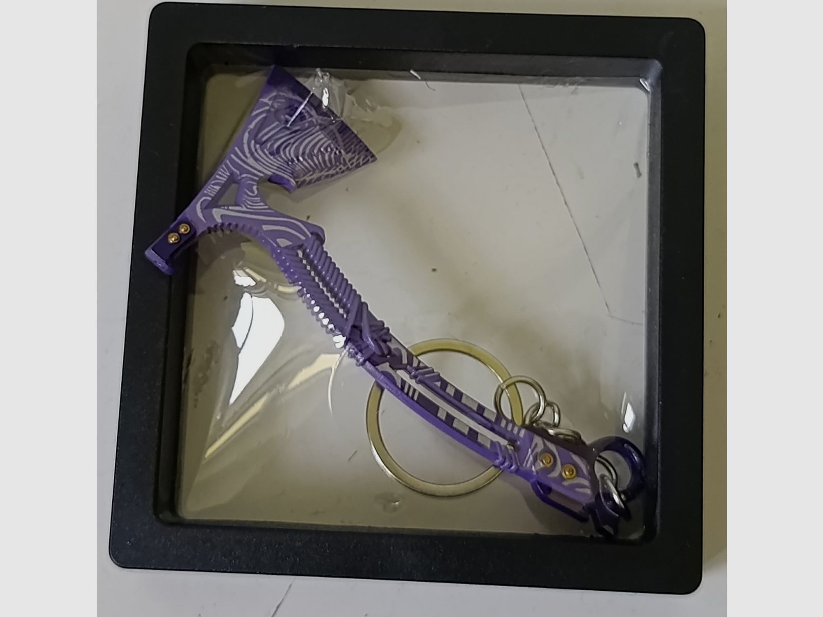 Keychain, miniature axe, Ice Sea Warriors Battle Axe, Arena Breakout, image 1 of 3