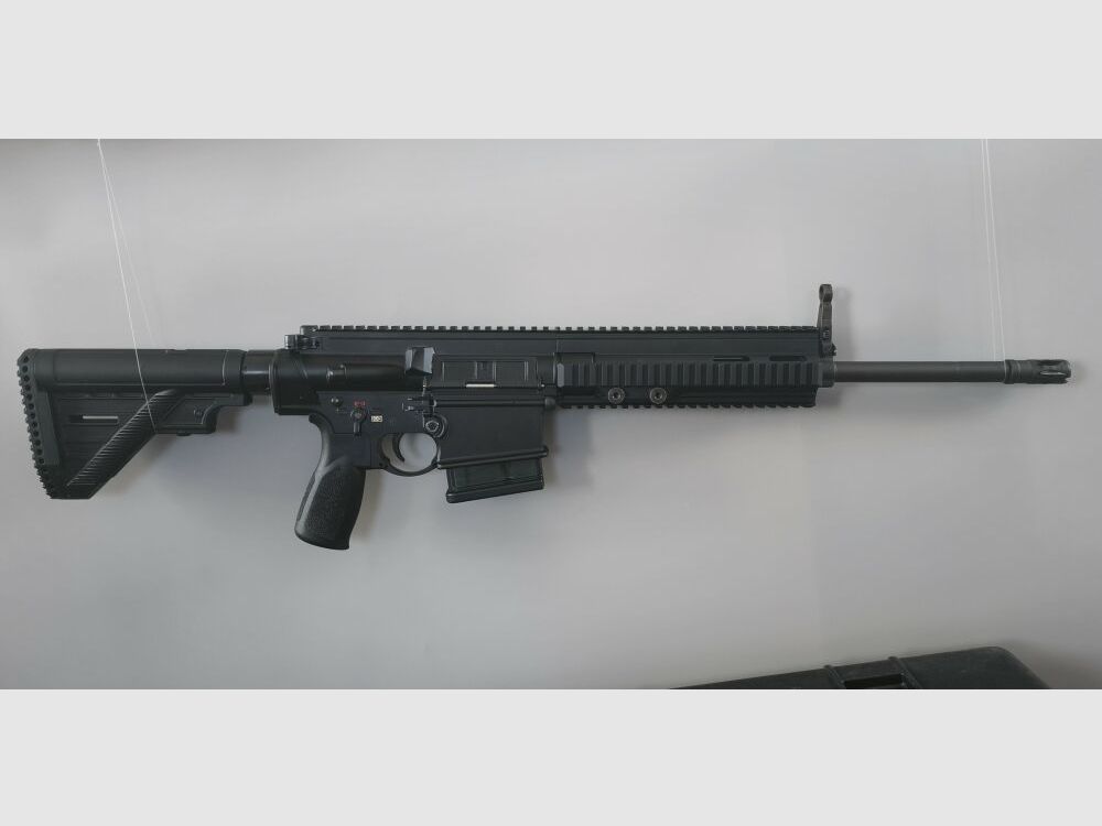 Heckler & Koch MR308 16,5" Quadrail Osłona ręczna czarna z Slimline Schulte .308Win, zdjęcie 7 z 16