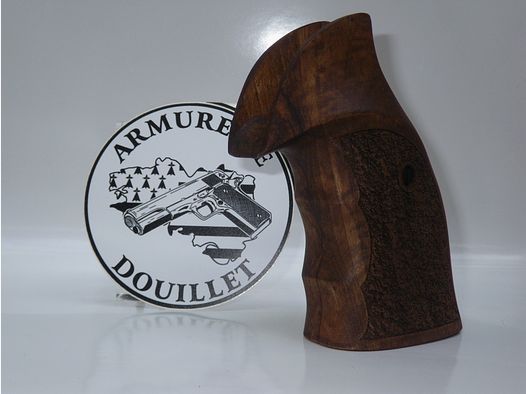 Plaquettes bois texturées pour revolver Manurhin MR73