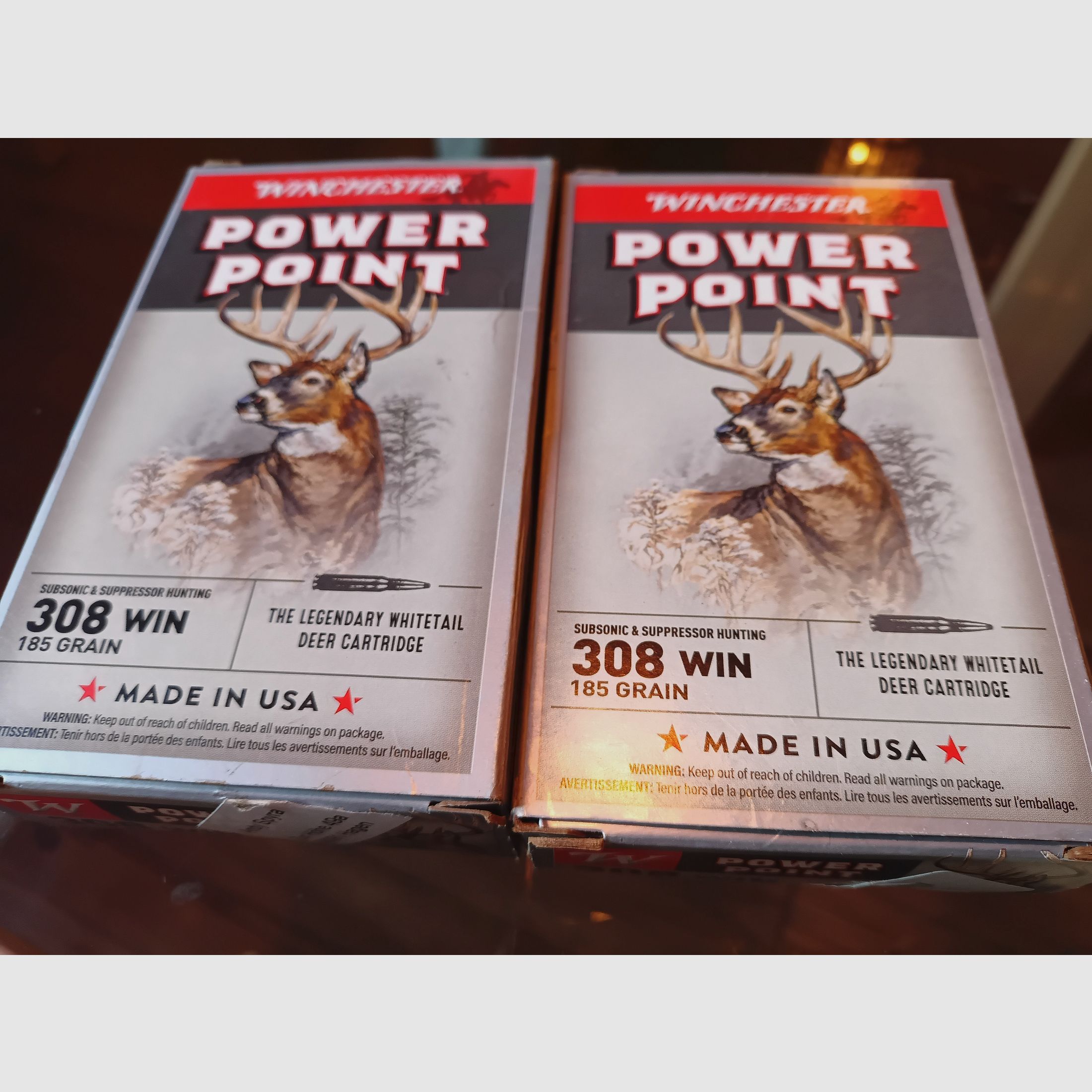 Munitions .308 SubSonic Winchester Power Point
