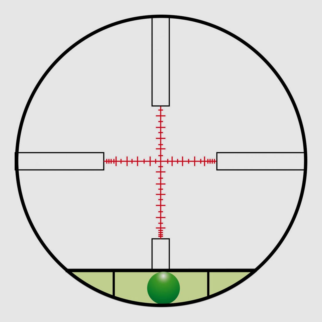 Konus KONUSPRO M-30 - 12,5-50x56 Abs. 1/2 Mil-Dot. bel.
