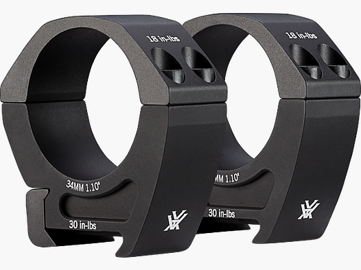 Vortex Pro Series 34-mm-Montageringe