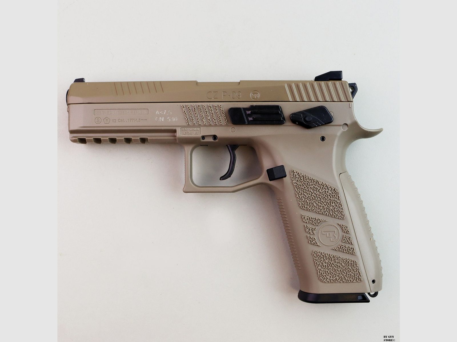 CO2 Pistol ASG mod. CZ P-09 cal. 4.5 mm Steel BB/Pellets, image 1 of 2