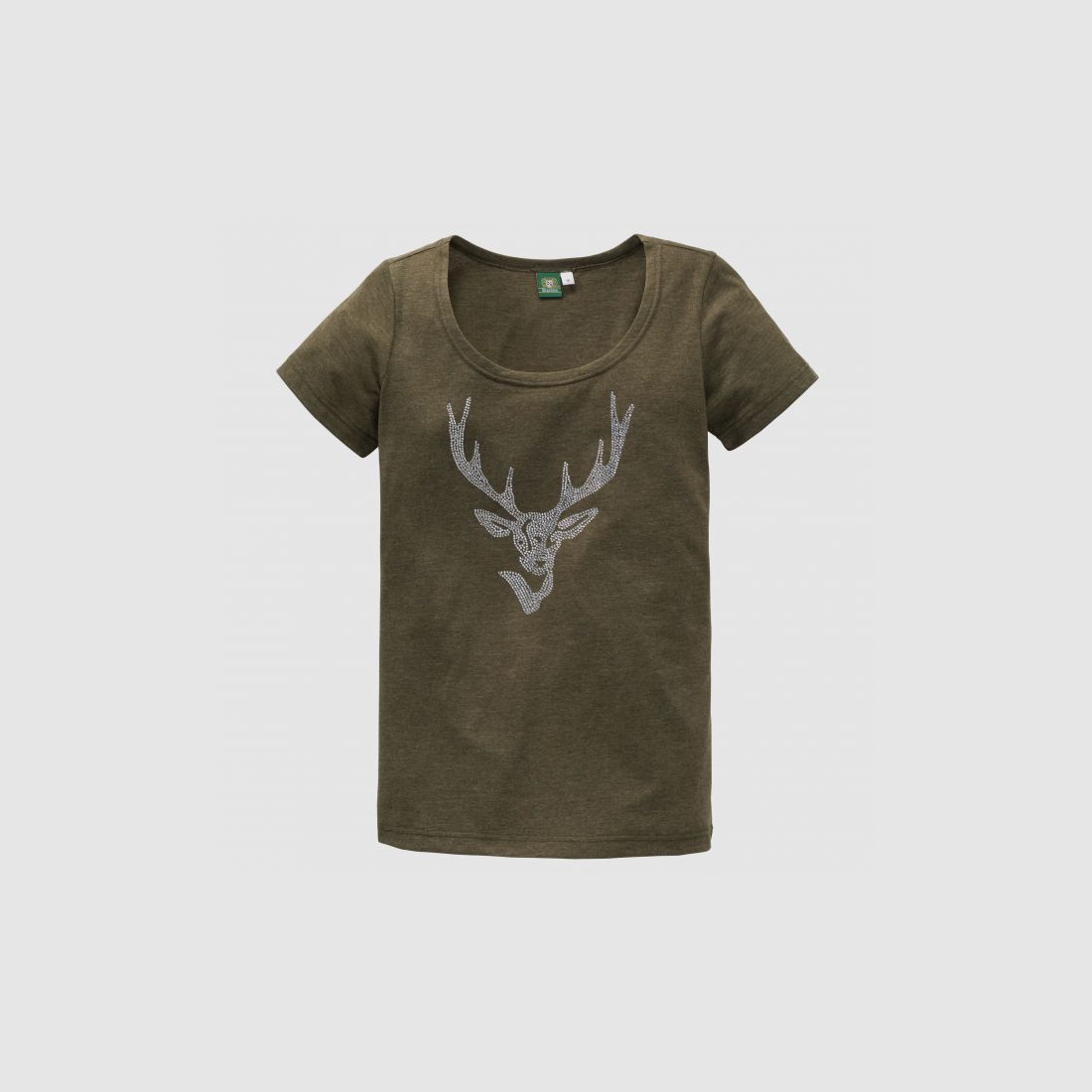 OS Trachten       OS Trachten   Damen T-Shirt Hirsch aus Strass