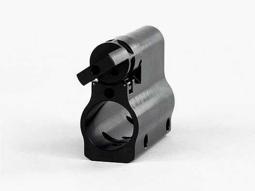 Adjustable gas block for HAENEL CR223