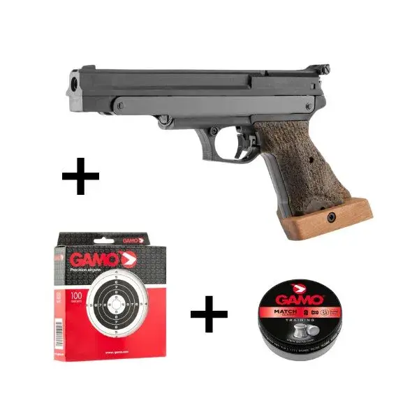 Pack Pistola de Aire Gamo Compact Calibre 4,5 mm, imagen 2 de 8