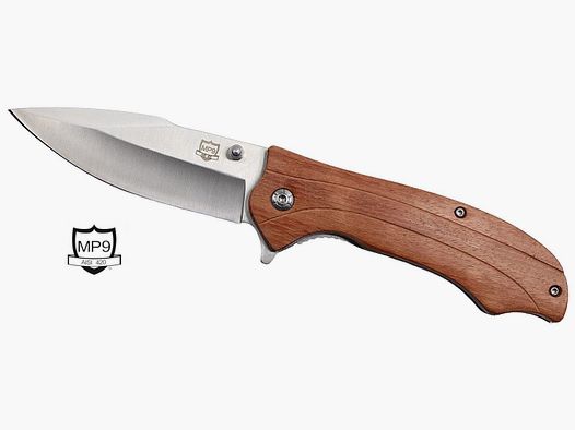 Padauk Einhand Taschenmesser Silber