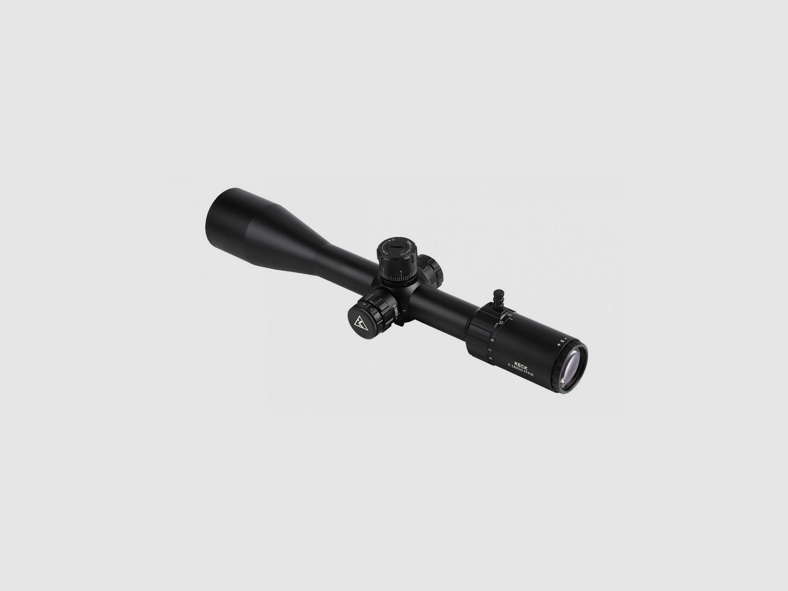 KECK SCOPE SERIES G 3-18X50 FFP 34MM ILLUMINATED RETICLE, image 1 of 4