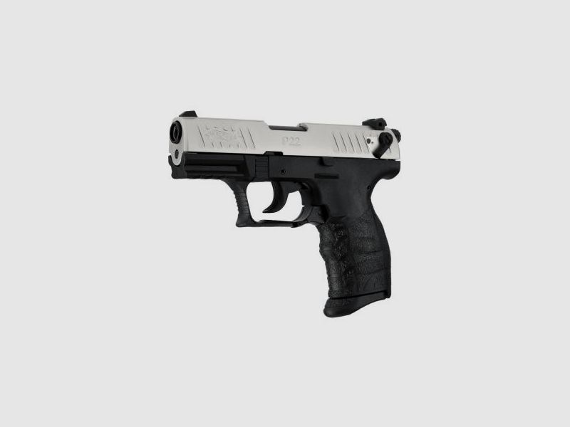WALTHER Gaspistole (SRS) P22Q Nickel Kal. 9mm P.A.