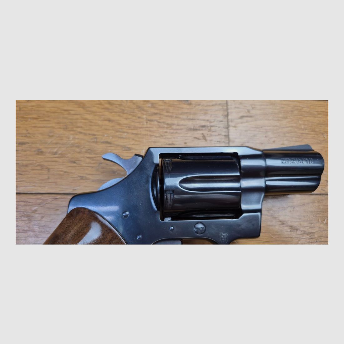Sehr schöner Colt Detective Special Revolver – Kal. .38SP – Waffe von 1975 – Top Verarbeitung – Der erste der „Subnose“ – Lauf 2 Zoll – Neu – TBE+++, Bild 18 von 22