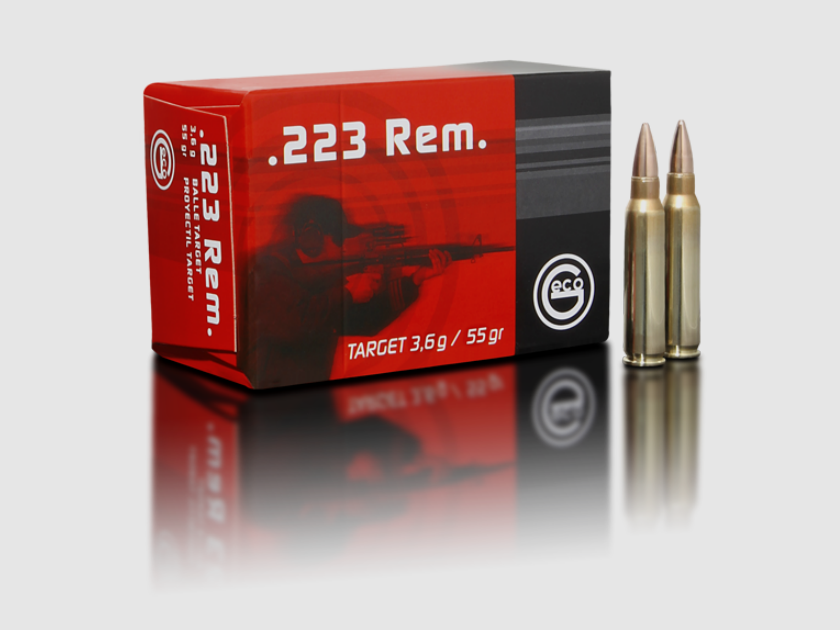 Geco Target 63gr .223 Rem (50 stuks)