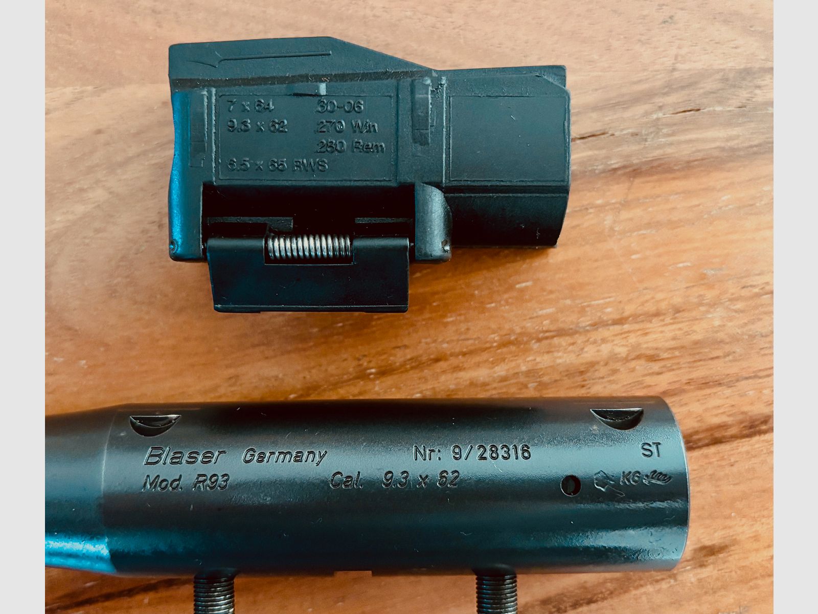 Wechsellauf Blaser R93 im Kaliber 9,3x62