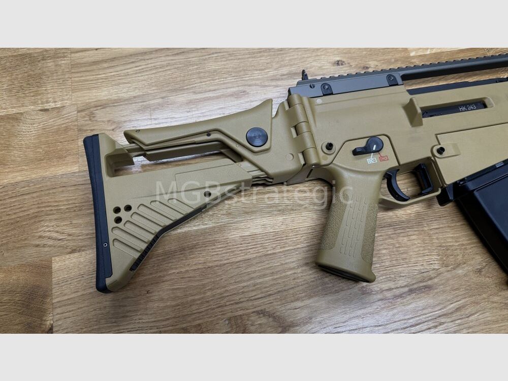 Heckler & Koch MGB243C Edición Limitada carabina semiautomática .223Rem HK243 en longitud de cañón "G36C" Edición Limitada por MGB - Culata fija - versión civil del H&K G36C, imagen 4 de 5