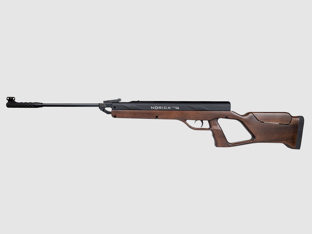 Knicklauf Luftgewehr Norica Omnia ZRS Luxe Buchenholzschaft prellschlagfrei Kaliber 4,5 mm (P18)
