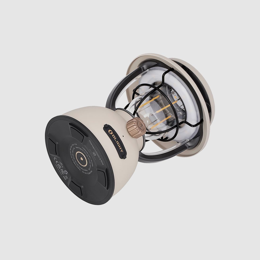 Lampa kempingowa Olantern Classic 2 Pro 300 lumen Olight beżowa, zdjęcie 4 z 8