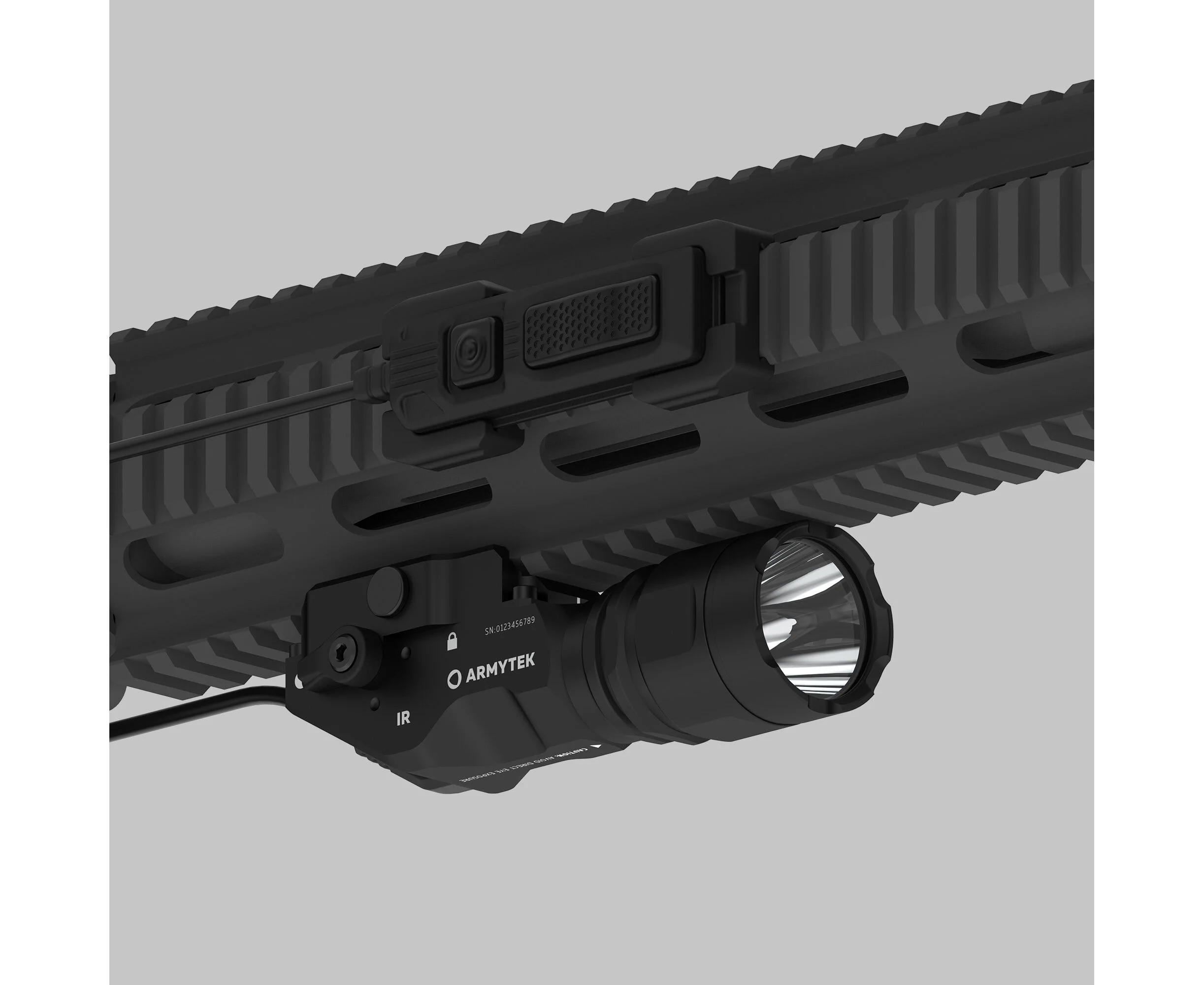 Armytek Parma C1IR Taschenlampe mit Waffenmontage, Bild 8 von 10