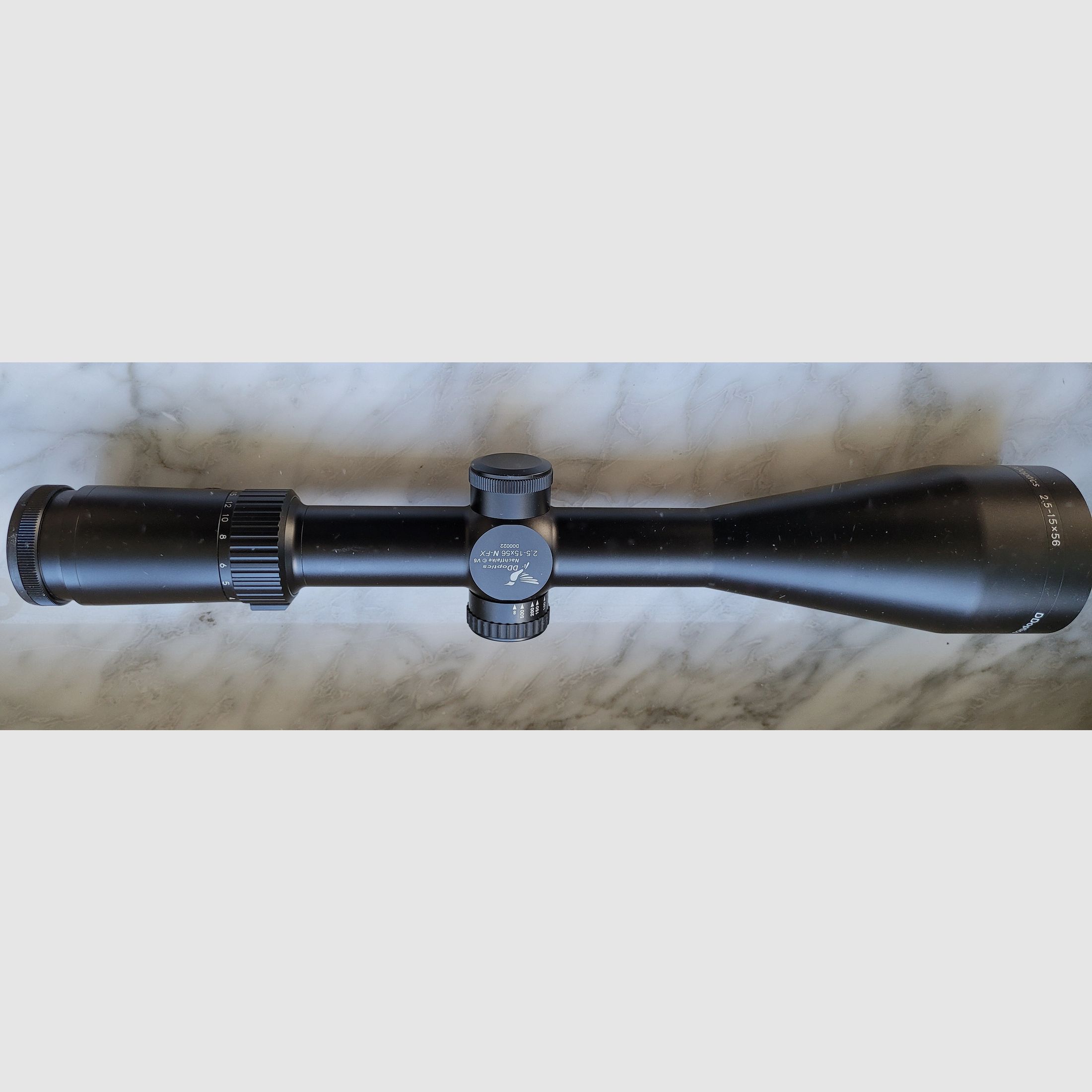 DD Optics 2,5-15x56 NFX   Reticolo 4a  Come nuovo