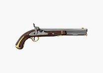 Pistolet 1805 Harper s Ferry Davide Pedersoli - Conversion Percussion Cal. 54 - Réplique Historique Précise et Fiable