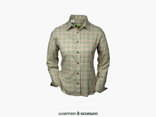 Skogen Bluse Karo Beige