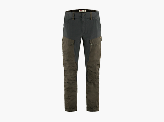 Fjällräven Keb Trousers M i Dark Olive-Dark Grey