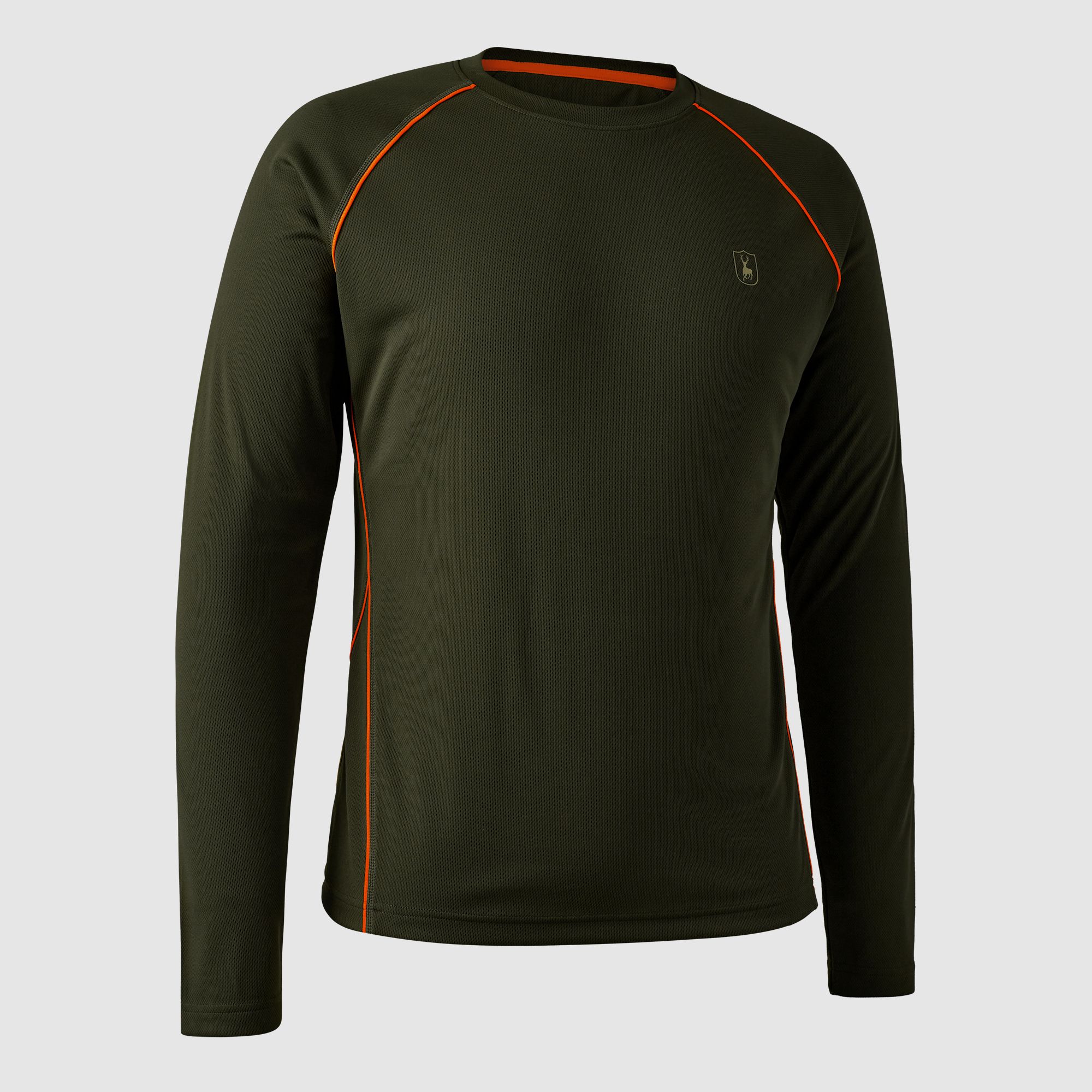 Deerhunter Chamois T-shirt à manches longues Homme Forest Green 2XL