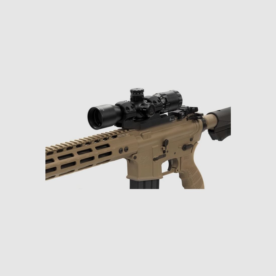 UTG ACCU-SYNC Blockmontage 25,4 mm Medium 34 mm Offset Pro - schwarz
