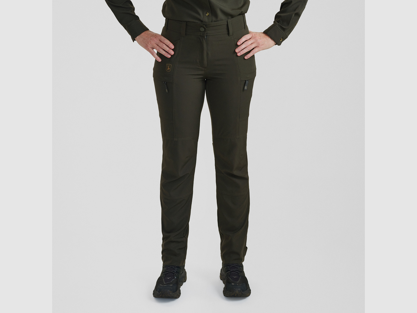 Lady Canopy Hose - Forest Green – Kleidergröße Damen: 34