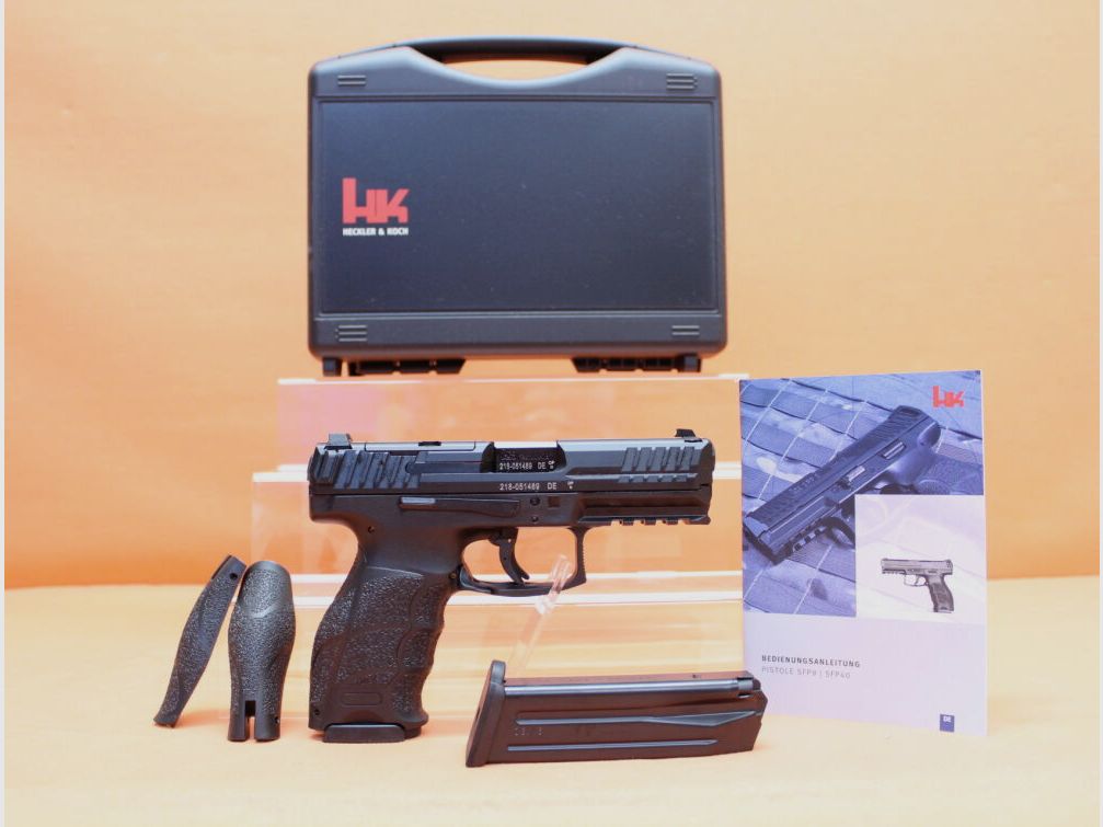 Heckler&Koch Ha. Pistolet 9mm Luger Heckler&Koch/H&K HK SFP9 OR PD SF interfejs do celownika Red Dot (9mm Para/9x19), zdjęcie 4 z 5