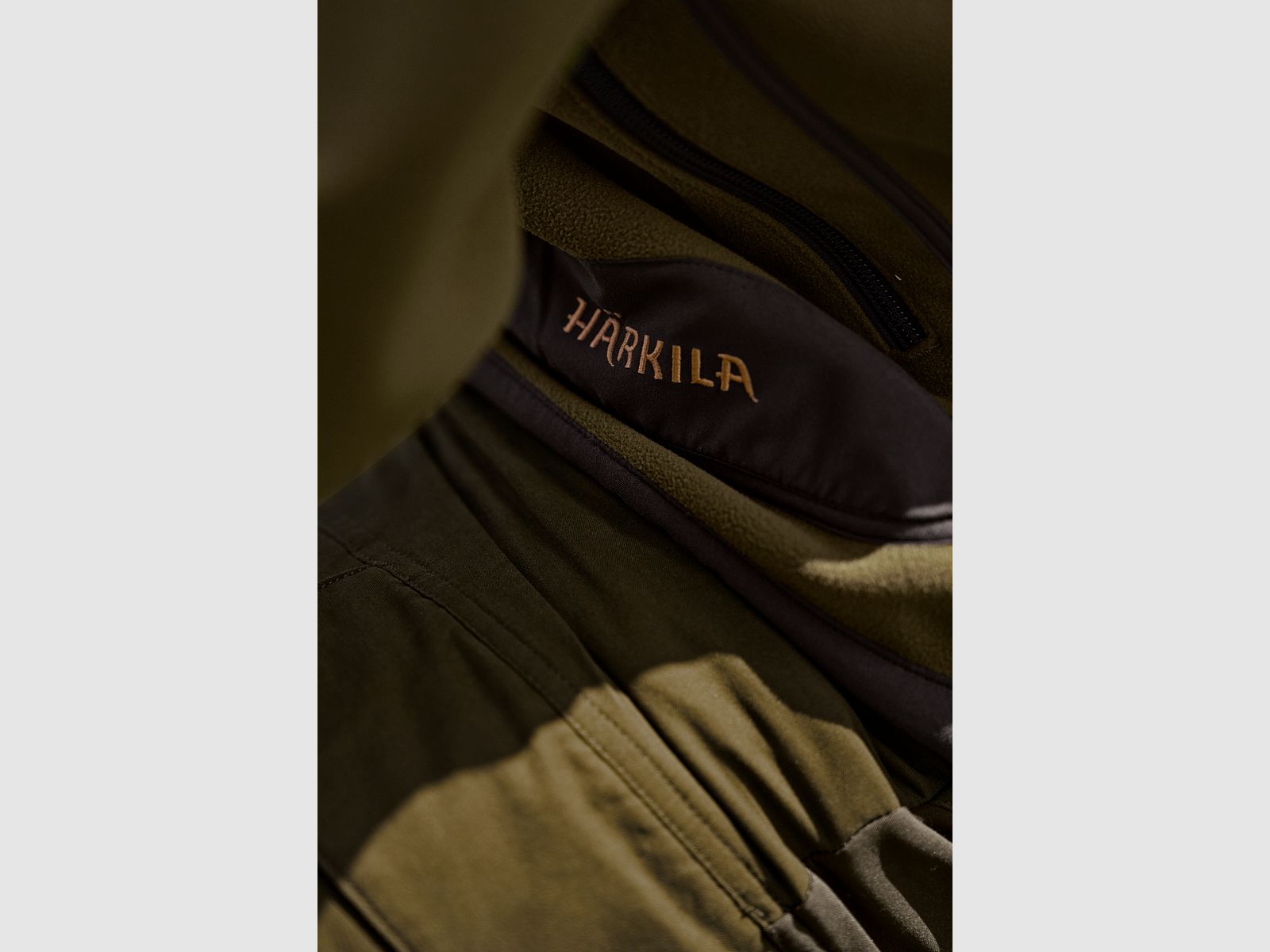 Kamko Fleecejacke Dunkeloliv/ Arab Spice, Bild 10 von 21