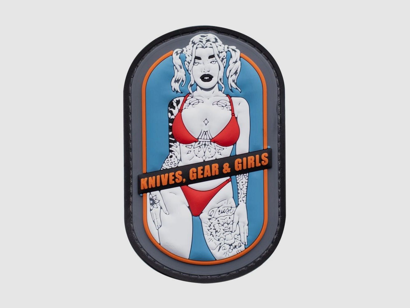 Zombie Girl PVC Patch